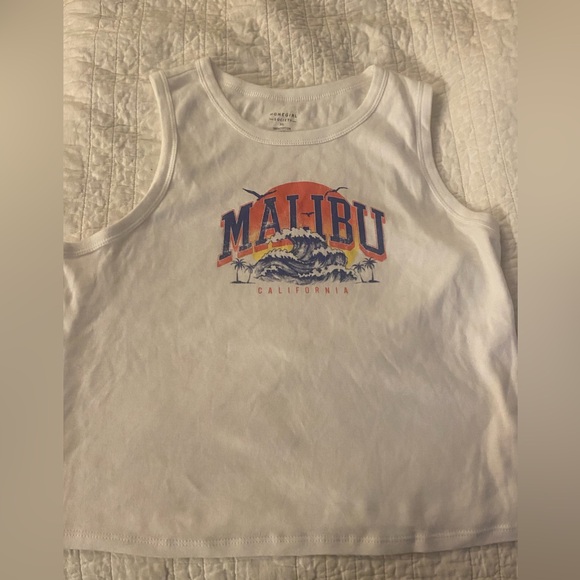 Malibu beach crop top XL - Picture 1 of 5